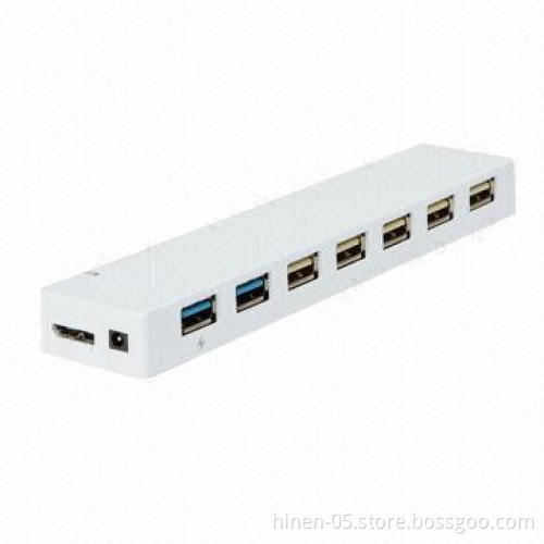 USB 3.0 Hub, for Connecting Several USB Devices From a Host Computer or Another Hub